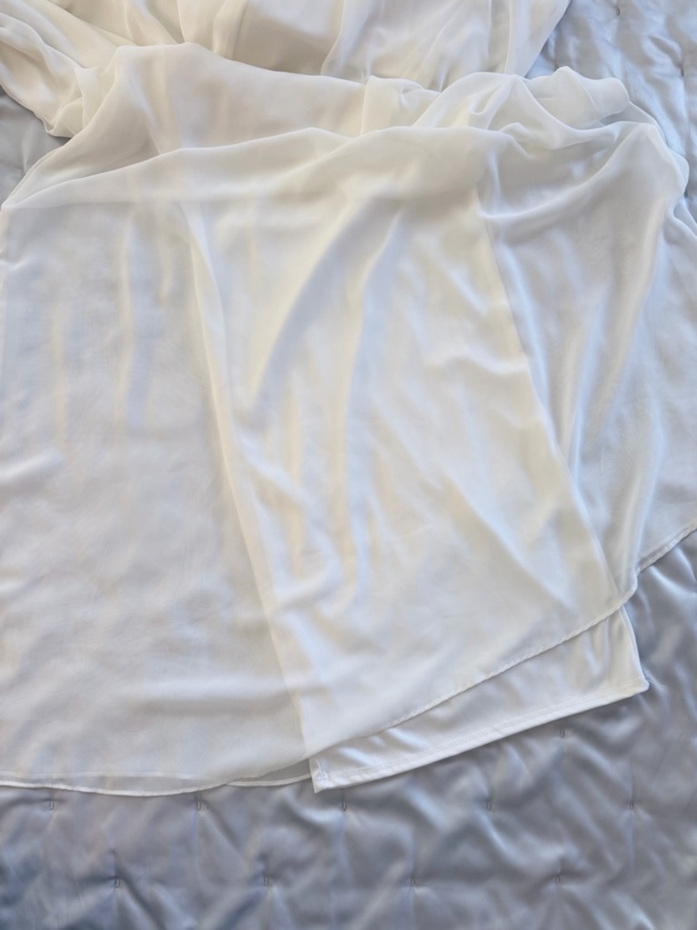 MSK White Halter Maxi Dress - Picture 11 of 14